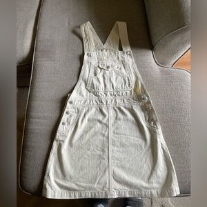 ALEXA CHUNG FOR AG CREAM OVERALLS SIZE SMALL